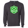 Midweight Hooded Pullover Sweatshirt - No Minimums Thumbnail