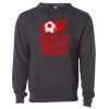 Midweight Hooded Pullover Sweatshirt - No Minimums Thumbnail