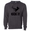 Midweight Hooded Pullover Sweatshirt - No Minimums Thumbnail