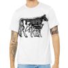 Unisex Heather CVC Short Sleeve Bella+Canvas Tee 3001CVC Thumbnail